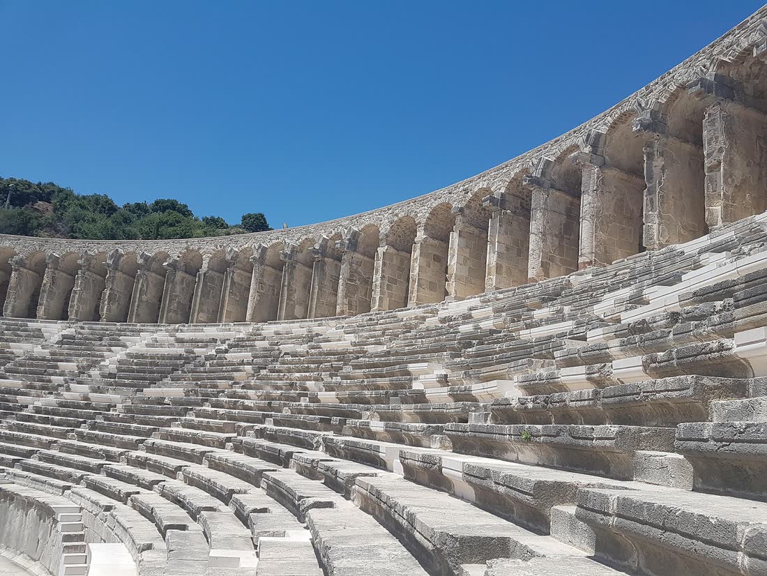 2. Coastal Wonders: Düden Waterfalls & Aspendos Theatre